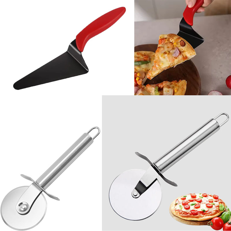 Edelstahl-Pizzaschneider, Rad- – Baking Kitchen Set Bewertung und Preis