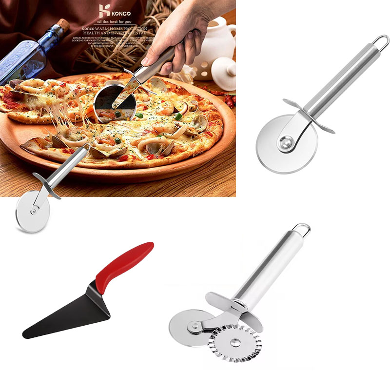 Edelstahl-Pizzaschneider, Rad- – Baking Kitchen Set Bewertung und Preis