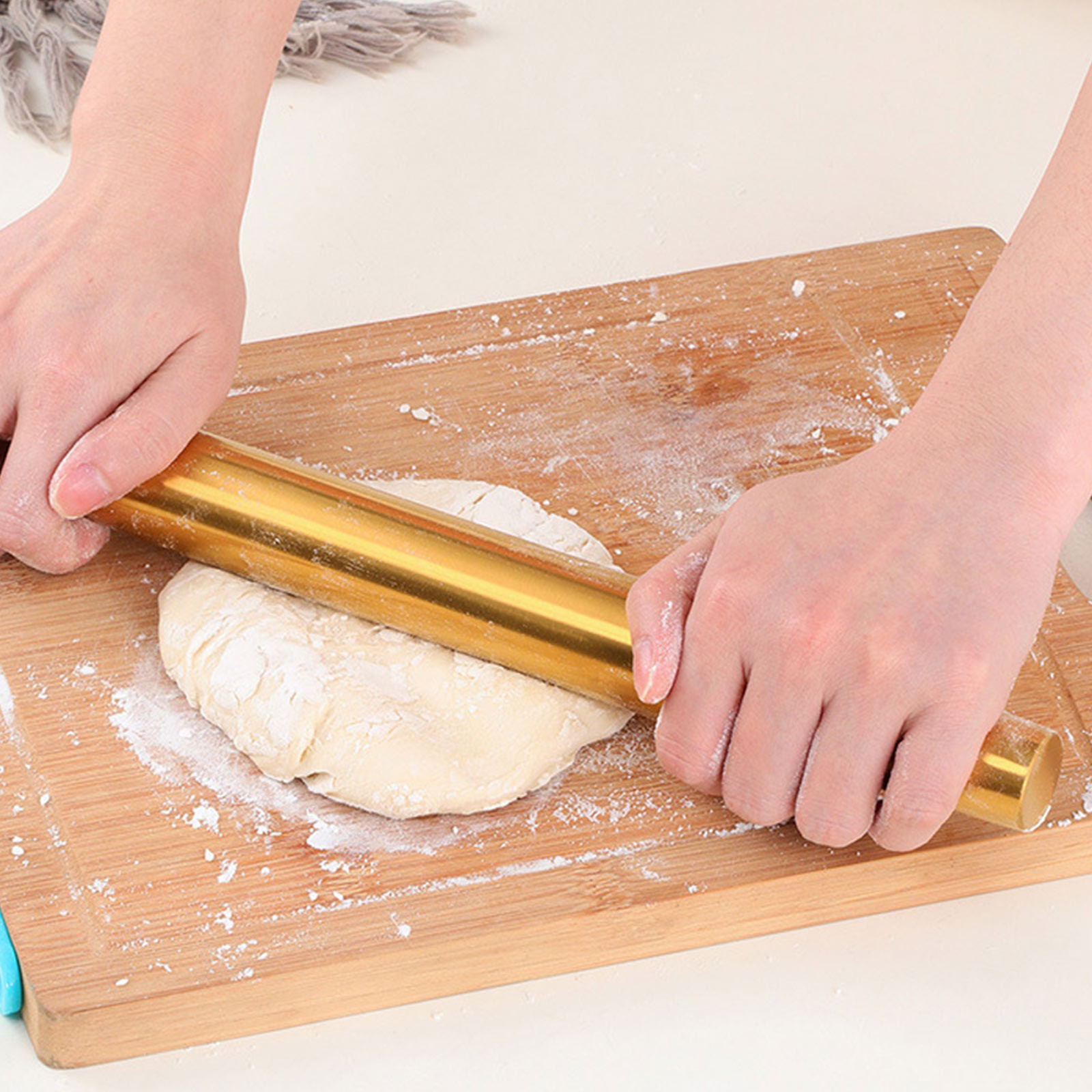 Goldener Teigroller Backwerkze – Kitchen Roller Baking Bewertung und Preis