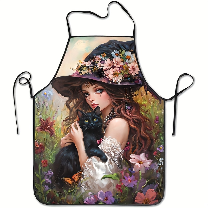 Eine Vintage-Schürze mit einem – Kitchen Witch Baking Bewertung und Preis